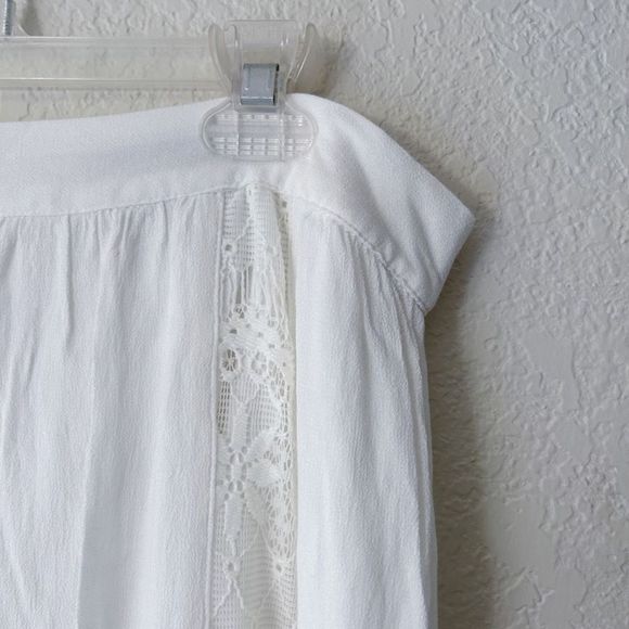 Forever 21 Boho White Maxi Skirt - Picture 3 of 7